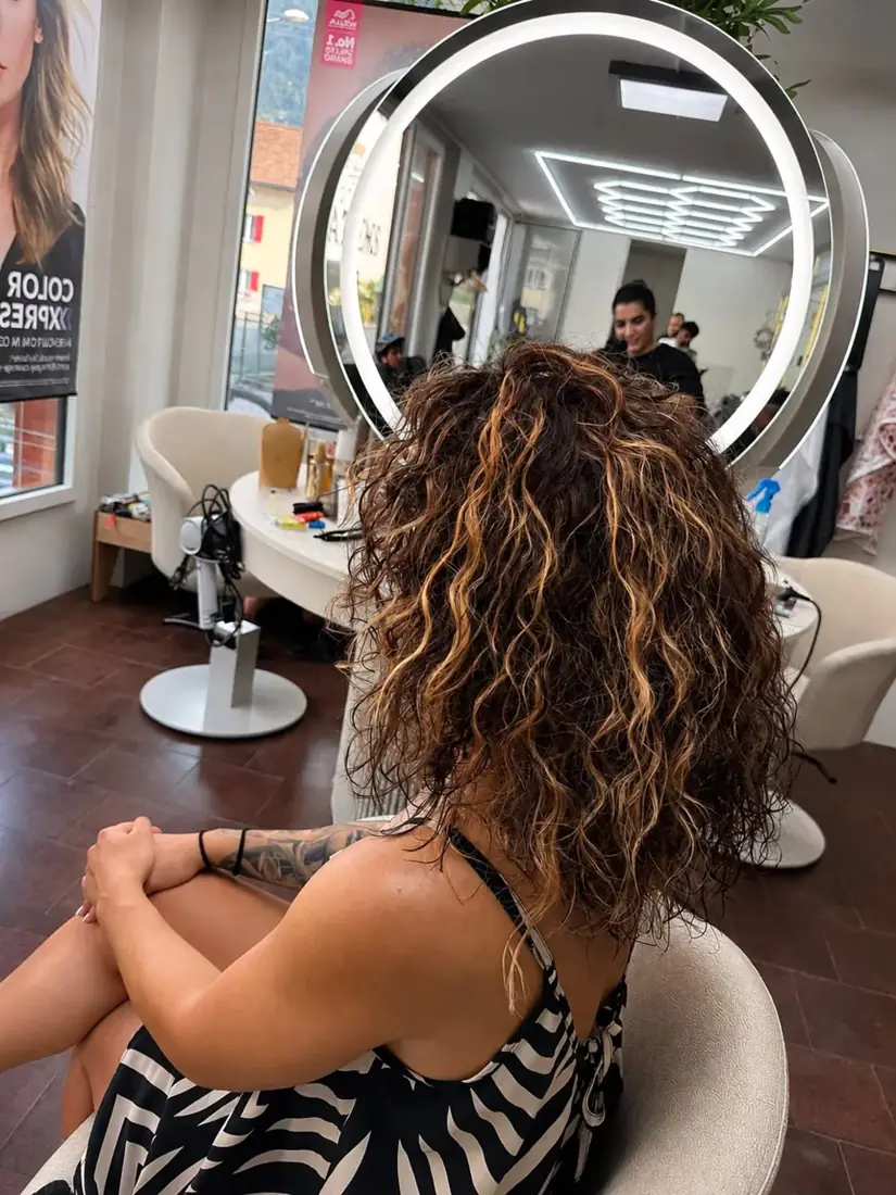 Locken mit Highlights